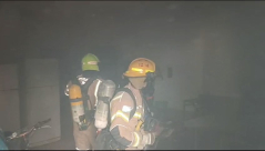 اللد: حريق داخل منزل دون الإبلاغ عن اصابات 